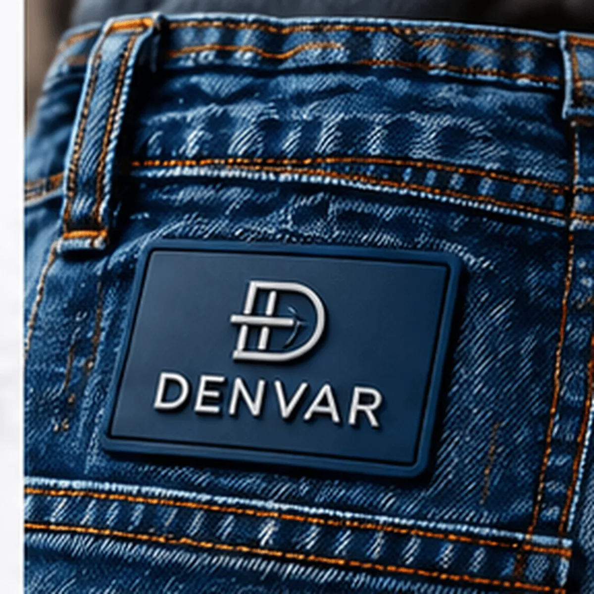 Denim ve Jean Ürünleri İçin Dikilebilir Silikon Etiket